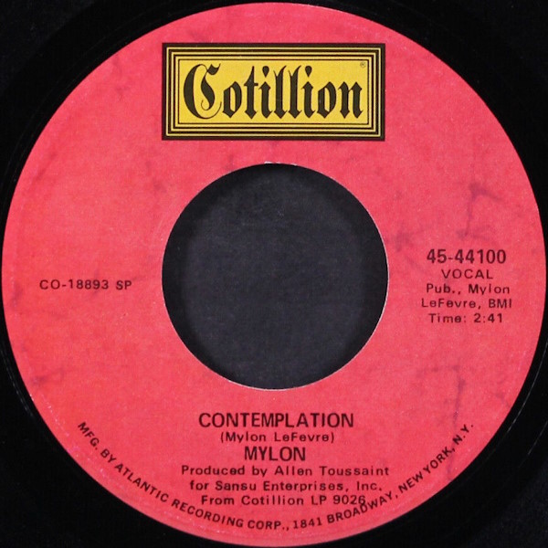 Contemplation / Peace Begins Within [7-inch single]