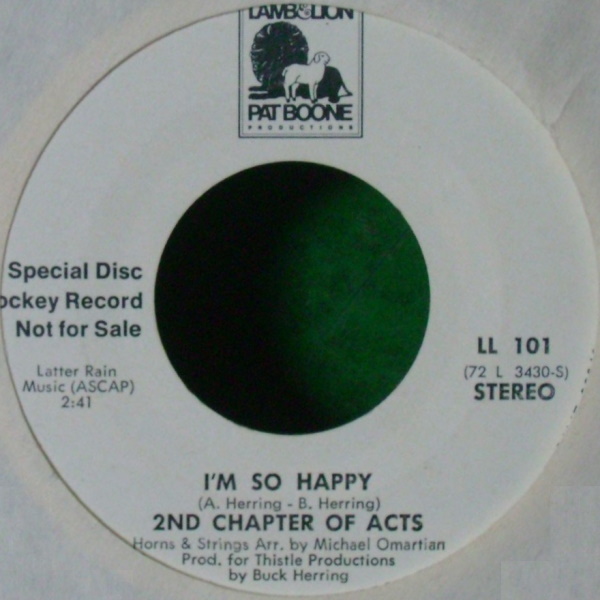 I'm So Happy [7-inch single]