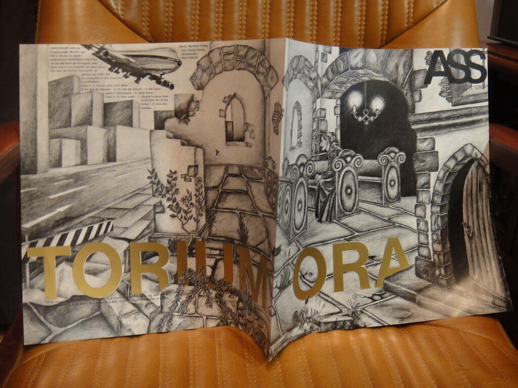 Oratorium - Oratorium (ASS 1972) LP Back and Front Cover Art