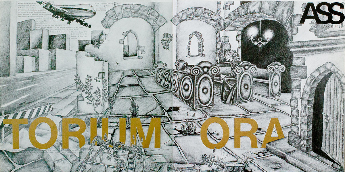 Oratorium - Oratorium (ASS 1972) LP Back and Front Cover Art