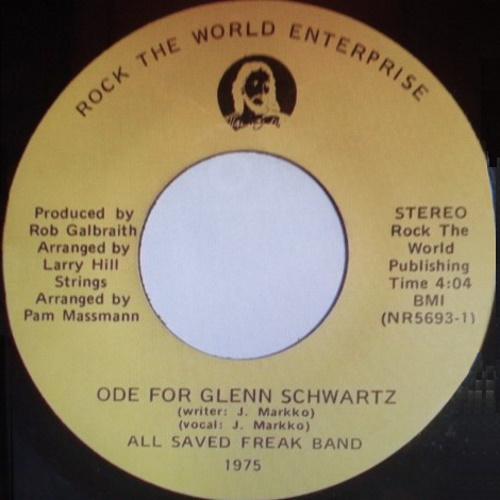 Ode for Glenn Schwartz / Seek Him [7-inch single]