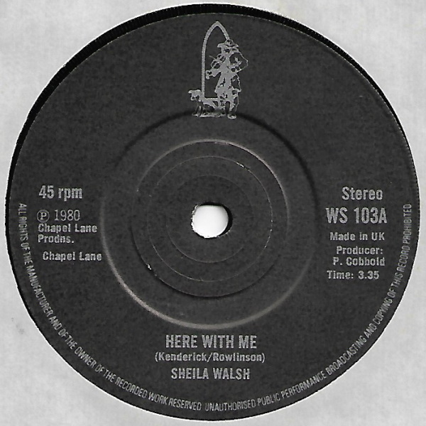 Here With Me / A Voice in the Night [7-inch split single]
