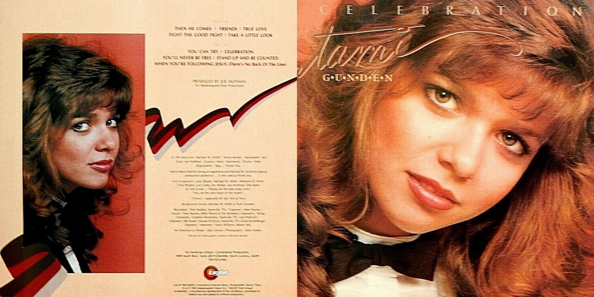 Tami Gunden - Celebration (Light Records 1983) LP Back and Front Cover Art