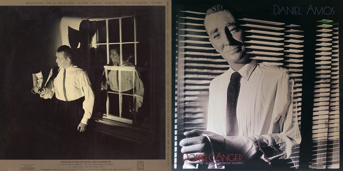 Daniel Amos – Doppelgänger (Alarma! Records 1983) LP Back and Front Cover Art