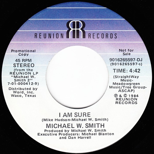 I Am Sure [7-inch single]