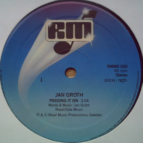 Passing it On / Easy to Say I Love You [12-inch single]