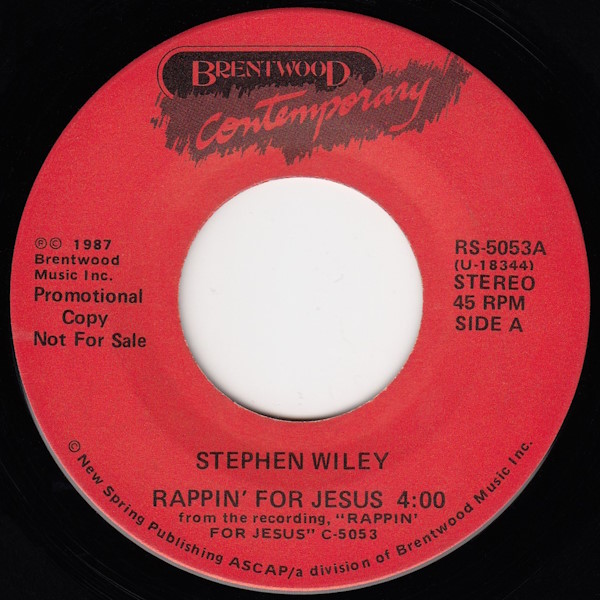 Rappin' for Jesus [7-inch single]