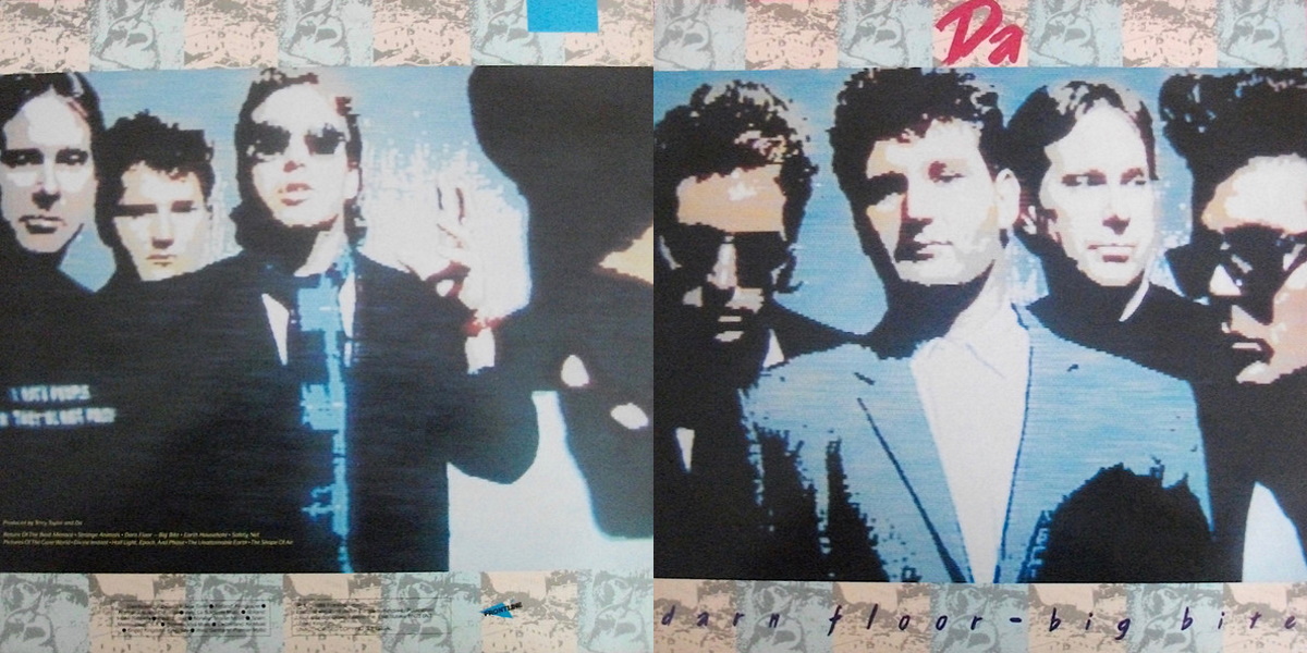 Daniel Amos - Darn Floor-Big Bite (Frontline Records 1987) LP Back and Front Cover Art