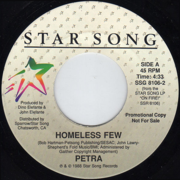 Homeless Few / Hit You Where You Live [7-inch single]