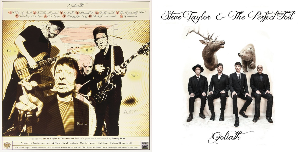 Steve Taylor & The Perfect Foil - Goliath (Sounds Familyre Records 2015) Vinyl Edition
