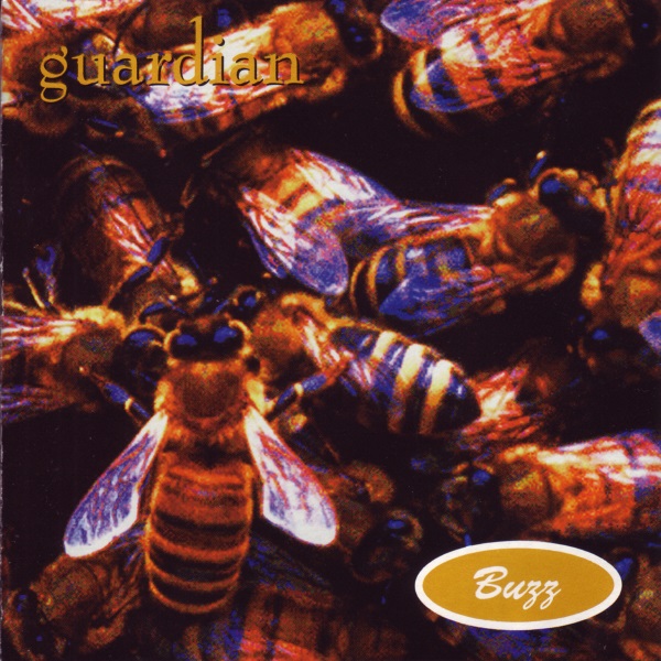 Guardian - Buzz (Myrrh Records 1995) A close-up of a bee hive.