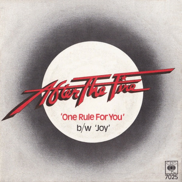 One Rule For You / Joy [7-inch single]