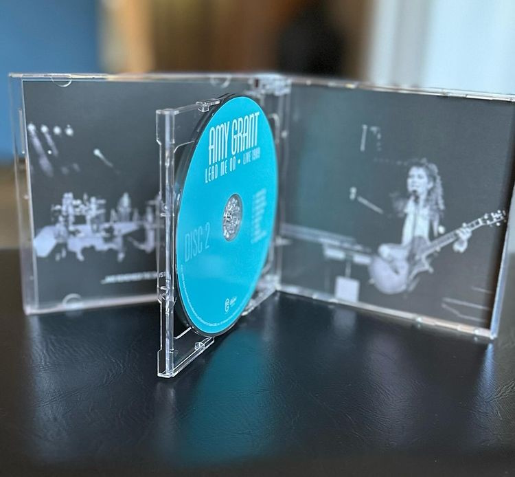 Amy Grant - Lead Me On: Live 1989 (Amy Grant Productions 2023) 2CD case, inside
