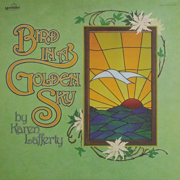 Bird in a Golden Sky