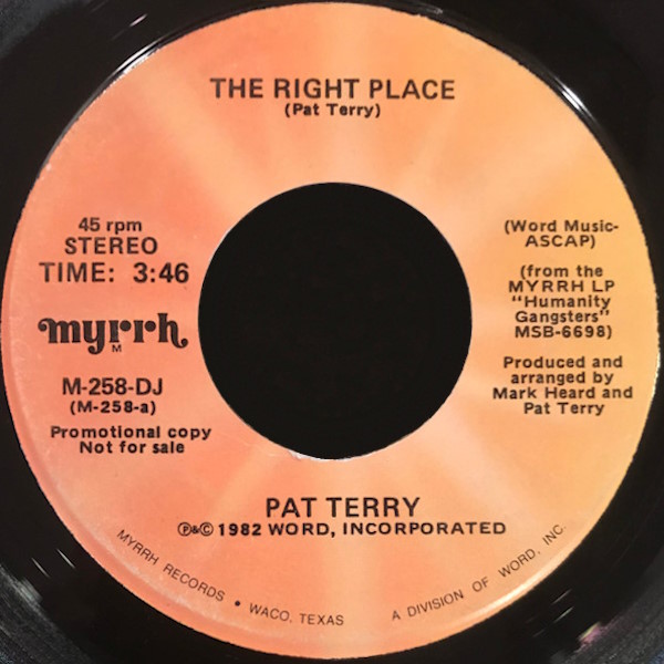 The Right Place [7-inch single]