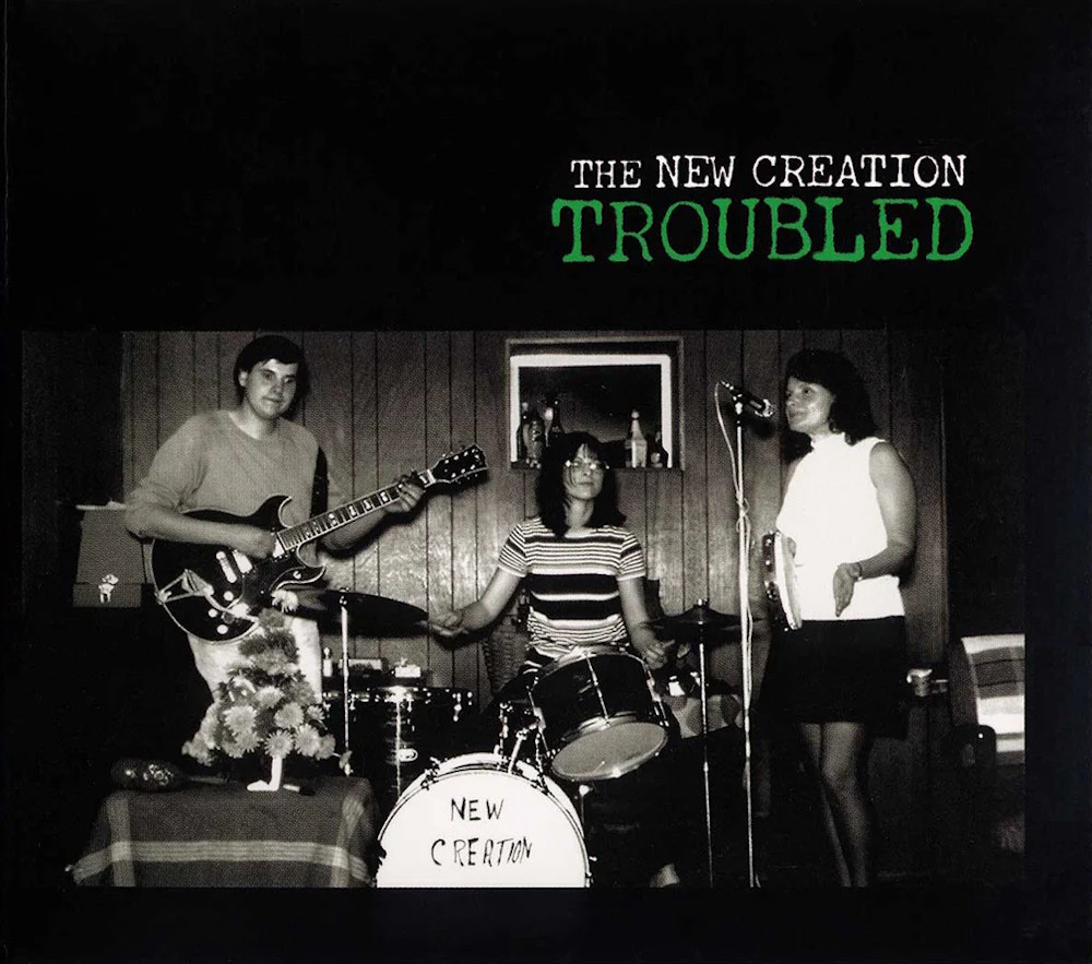 The New Creation - Troubled (Companion Records, 2003) CD Re-issue Cover Artwork
