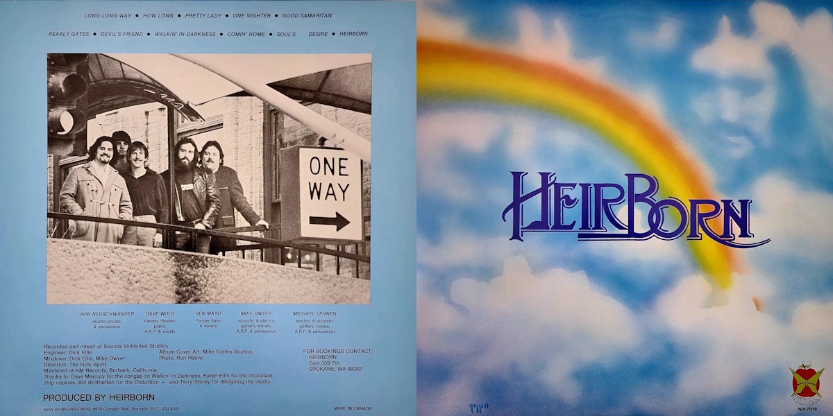 Heirborn - Heirborn (New Born Records 1979) re-issue