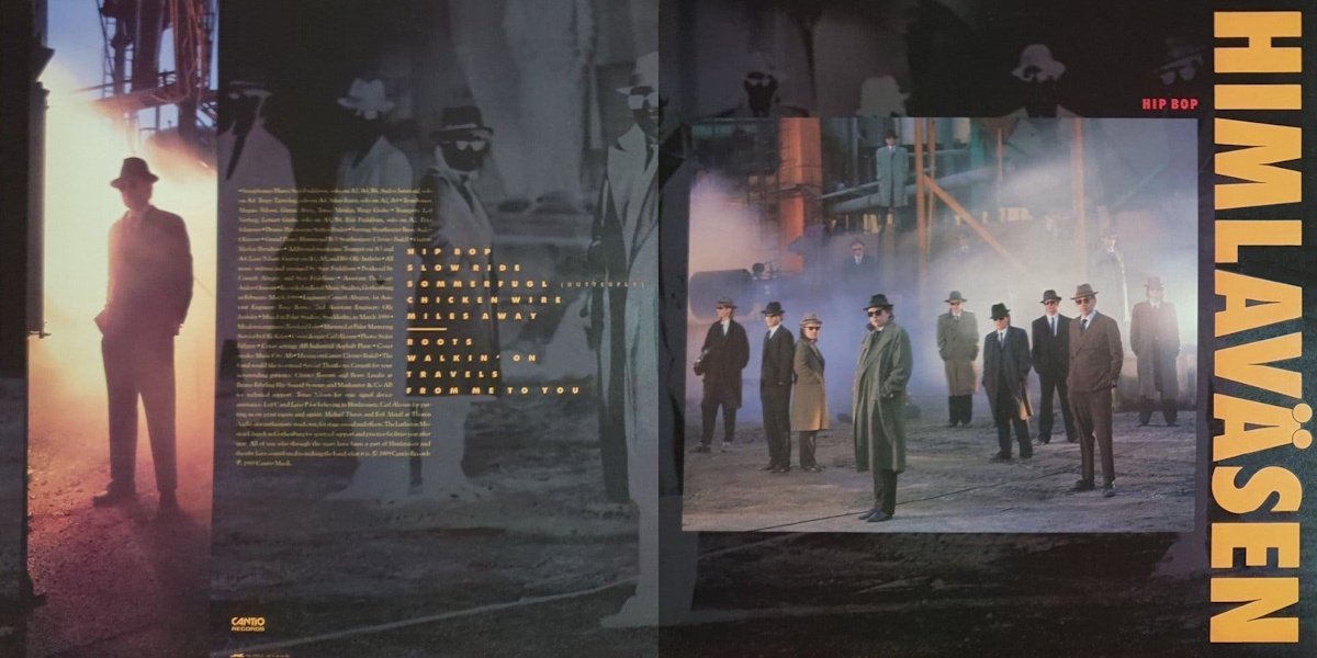 Himlaväsen - Hip Bop (Cantio Records 1989) LP Back and Front Cover Art