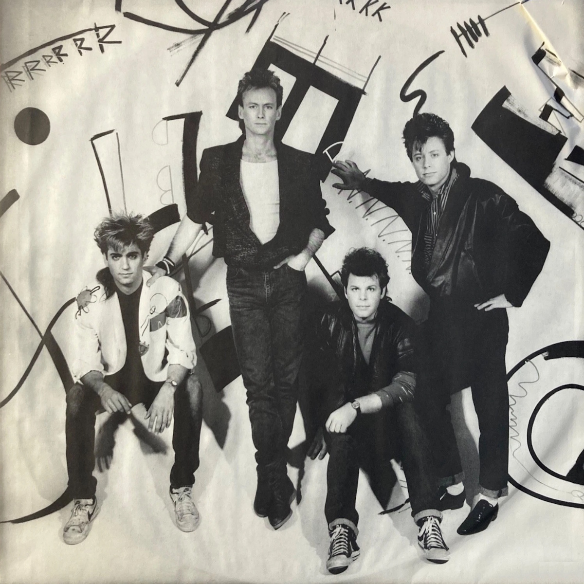 Mr. Mister - Welcome to the Real World (RCA Records 1985) inlay