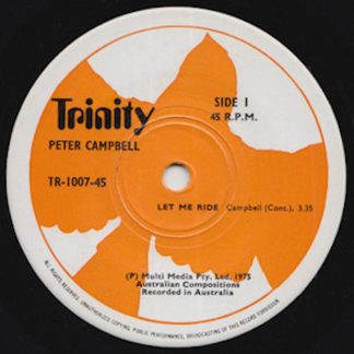 Let Me Ride / On the Run [7-inch single]