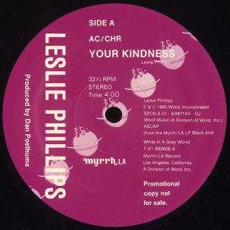 Your Kindness / Black and White in a Grey World [12-inch single]