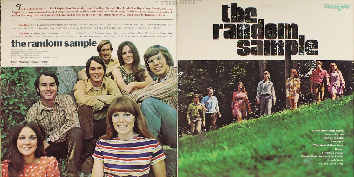 The Random Sample - The Random Sample (Tempo Records 1972) LP Back and Front Cover Art